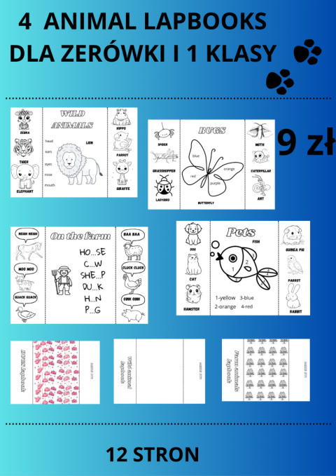 4 Animal Lapbooks 4 Animal Lapbooks