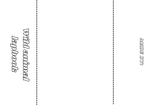 4 Animal Lapbooks 4 Animal Lapbooks