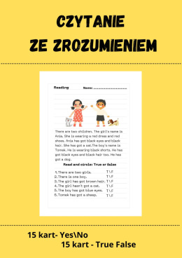 Czytanie ze zrozumieniem