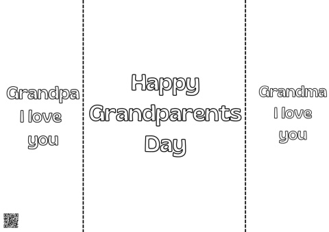 Grandparents Day lapbook Grandparents Day lapbook