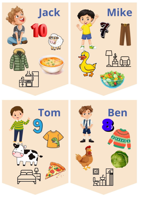 MINI speaking cards- Mini karty do mówienia MINI speaking cards- Mini karty do mówienia